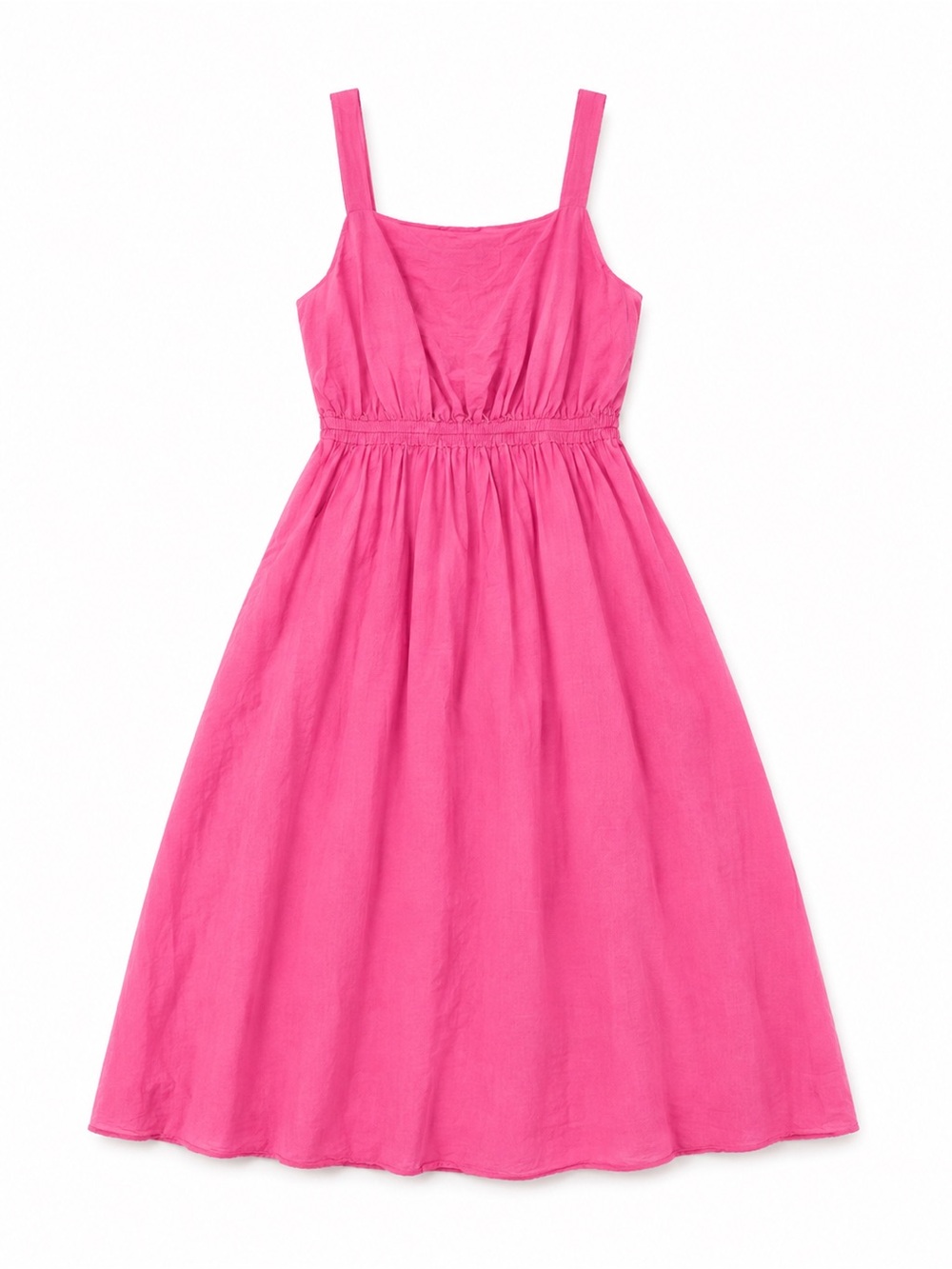 Nordstrom Hot Pink Smocked-Waist Sundress